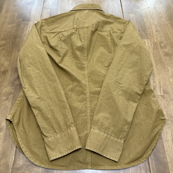 Alex Mill Bobby shirt women's small gold clay long sleeve button up career work - Picture 4 of 9